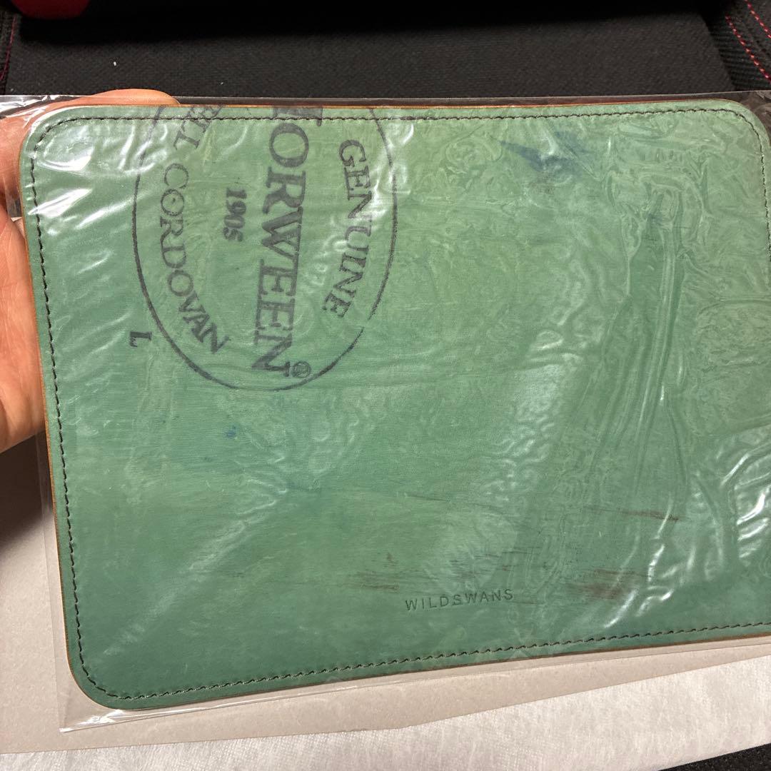 WILD SWANS ワイルドスワンズ ホーウェンスタンプHCBSレザーマット③