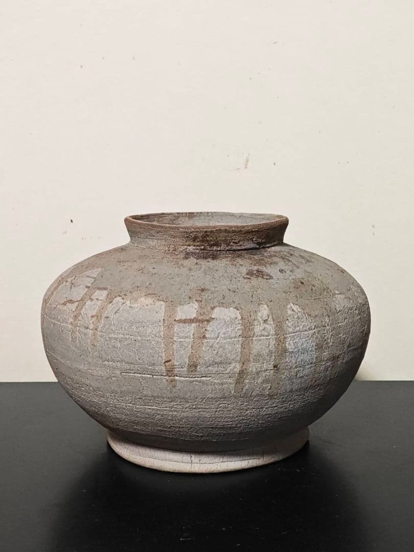 猿投薬壺　須恵器　白瓷　初源灰釉陶器　奈良時代　飛鳥　白鳳　古代　日本の美　稀少