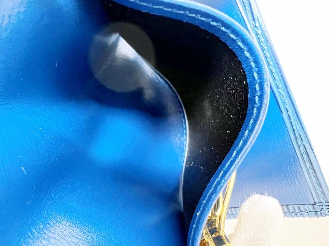 美品　ルイヴィトン　エピ　ミュルティクレ6　キーケース トレドブルー