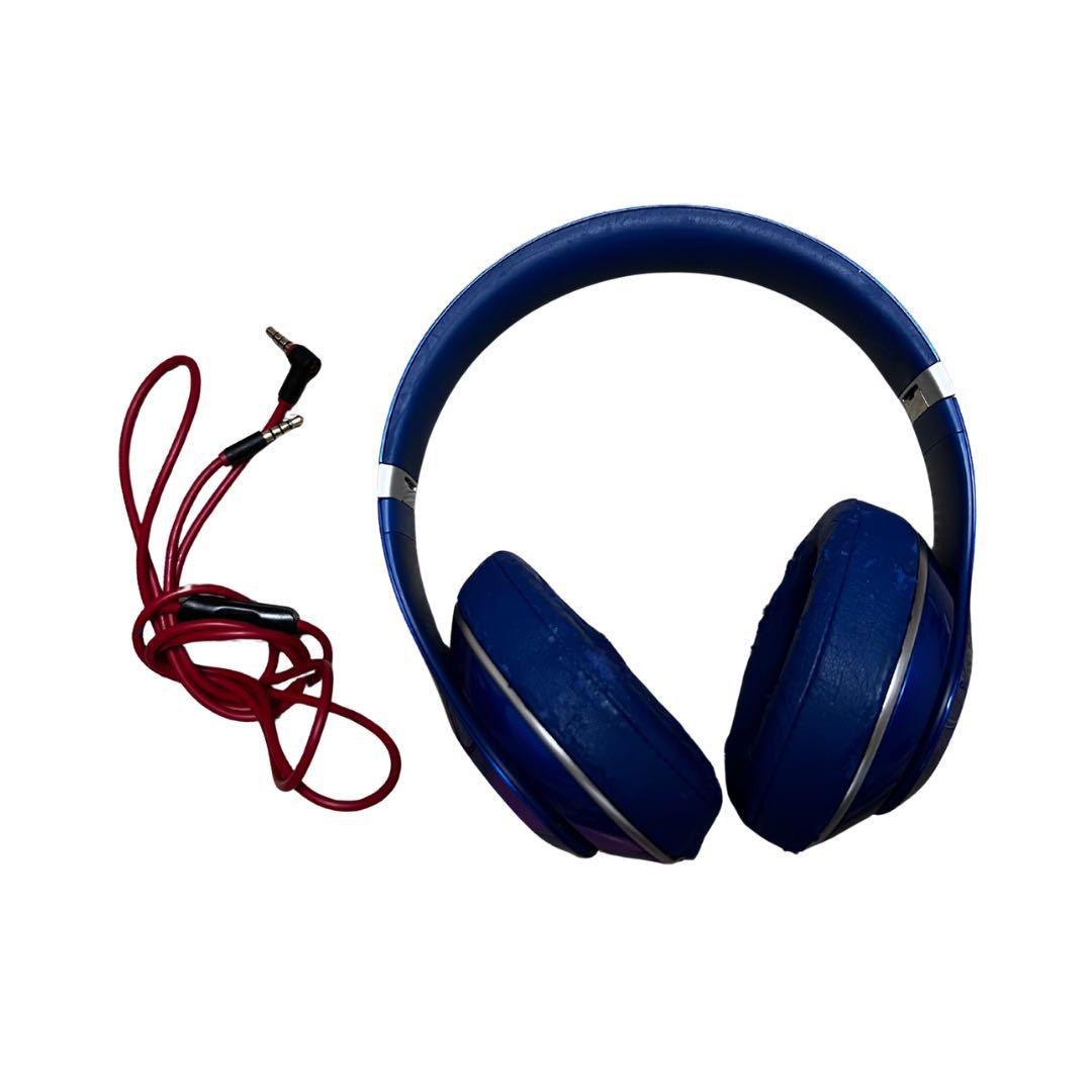 beats studio wireless blue ワイヤレスヘッドホン