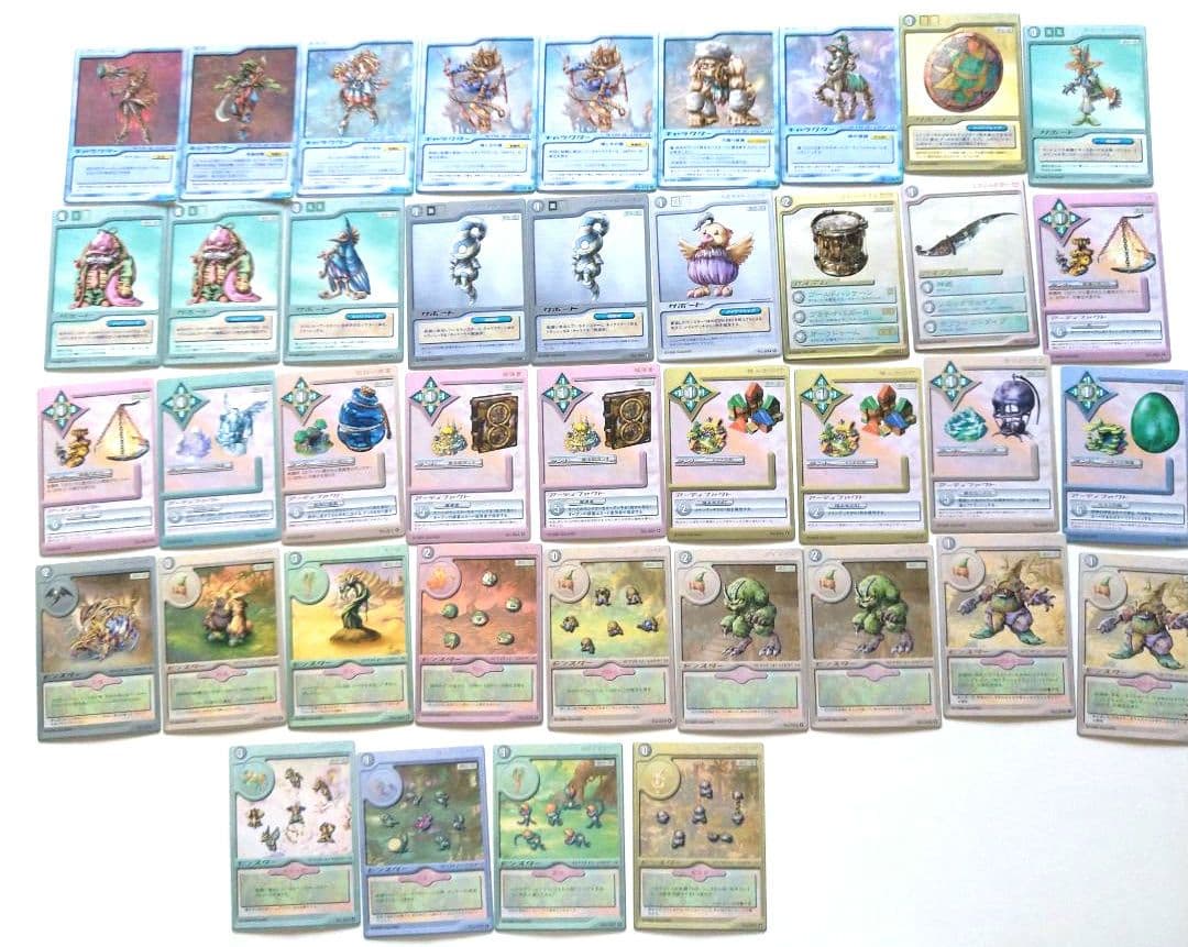 聖剣伝説 レジェンド オブ マナ カード40枚