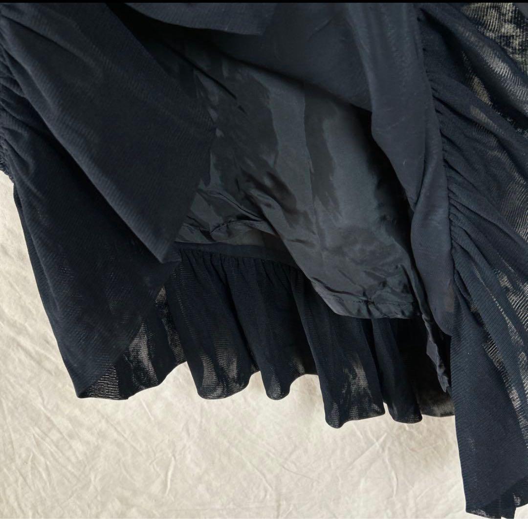 Jean Paul GAULTIER FEMME フリル スカートアシンメトリー