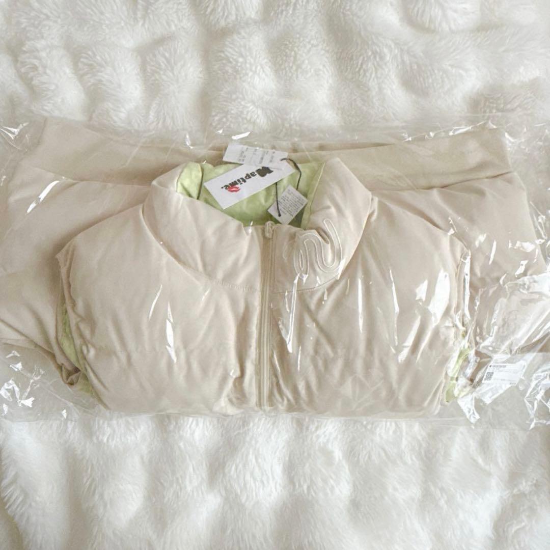 naptime　2025FW　リバーシブルベスト　アイボリー　nissy