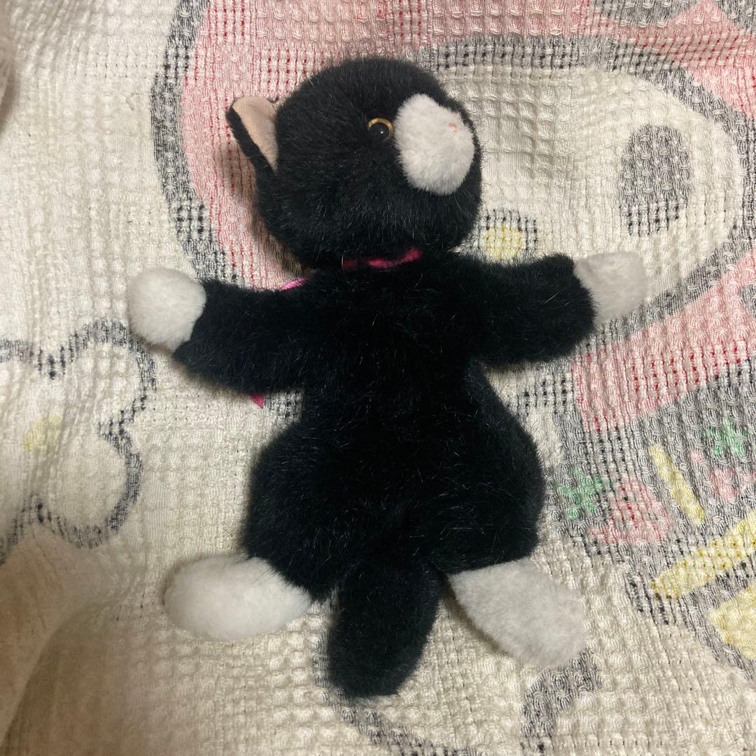 モンスイユ　 MAY BLUE シャム猫シリーズ　黒猫 ぬいぐるみ