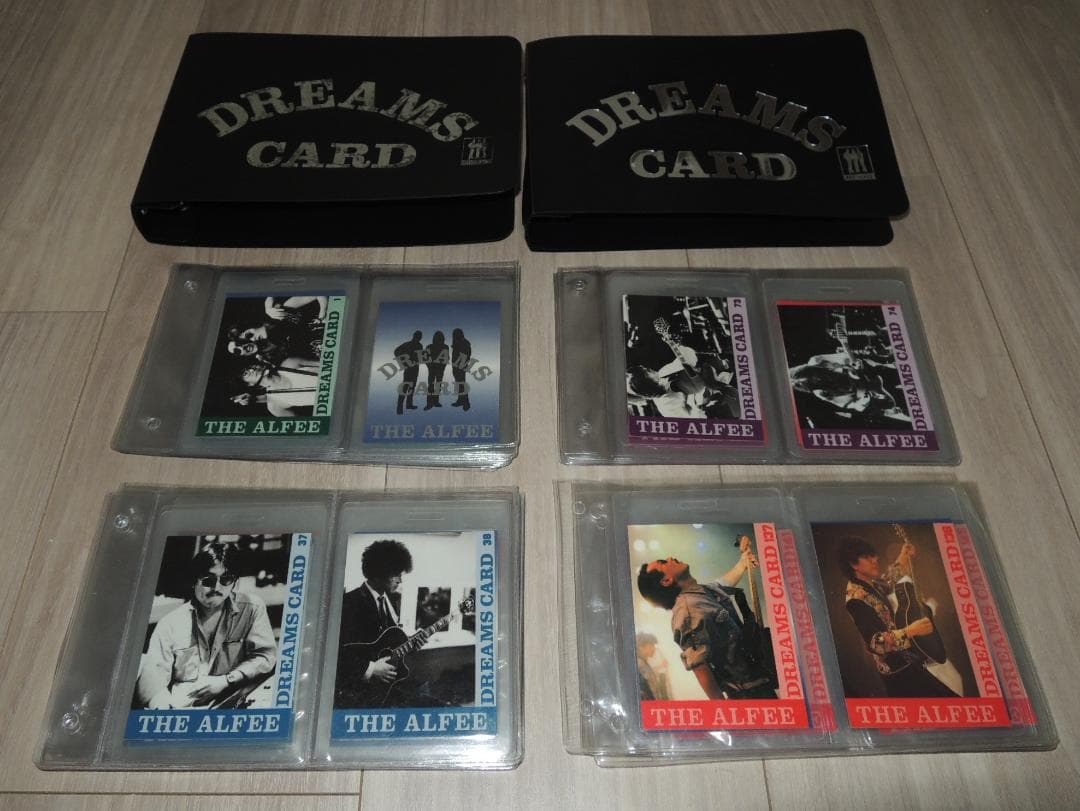 【あなちゃん】THE ALFEE トレカ DREAMS CARD 75枚