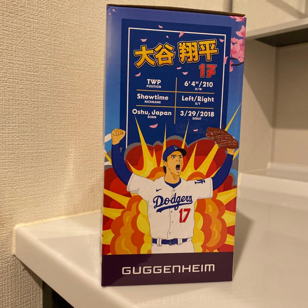 大谷翔平　ドジャース　ボブルヘッド　グレー　ビジターユニフォーム　非売品　未開封