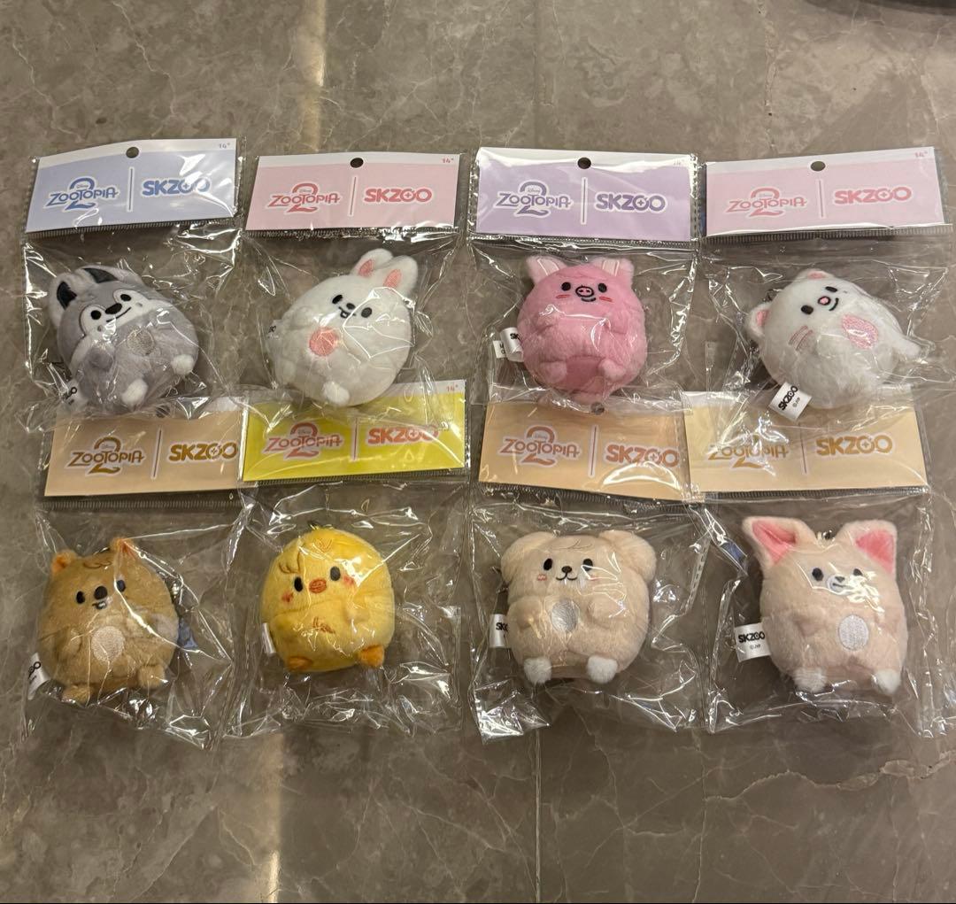 straykids スキズ　ズートピア　ポップアップ ぬいぐるみ　8点セット