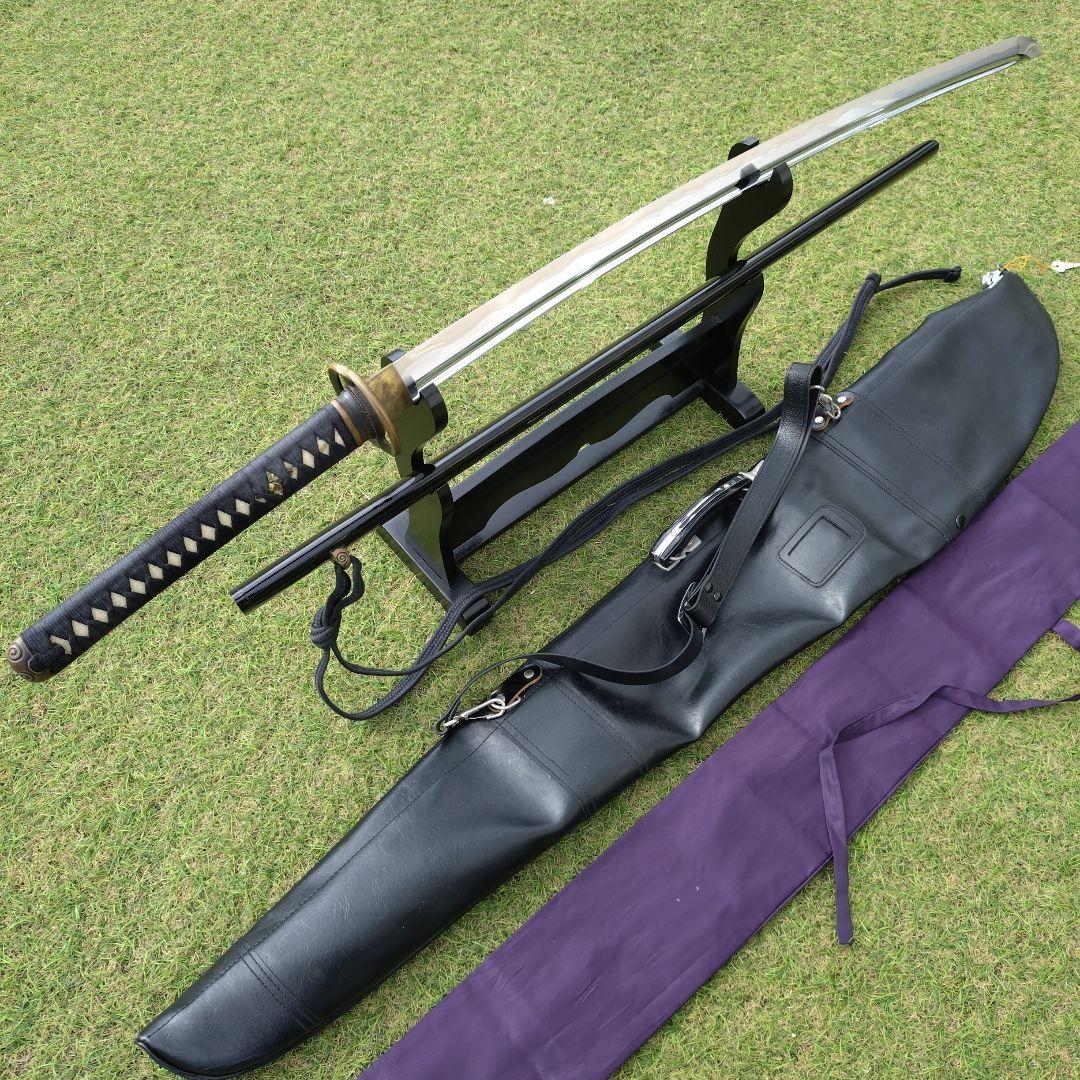 居合刀 超剛刀 鮫皮 刀袋・ケース付