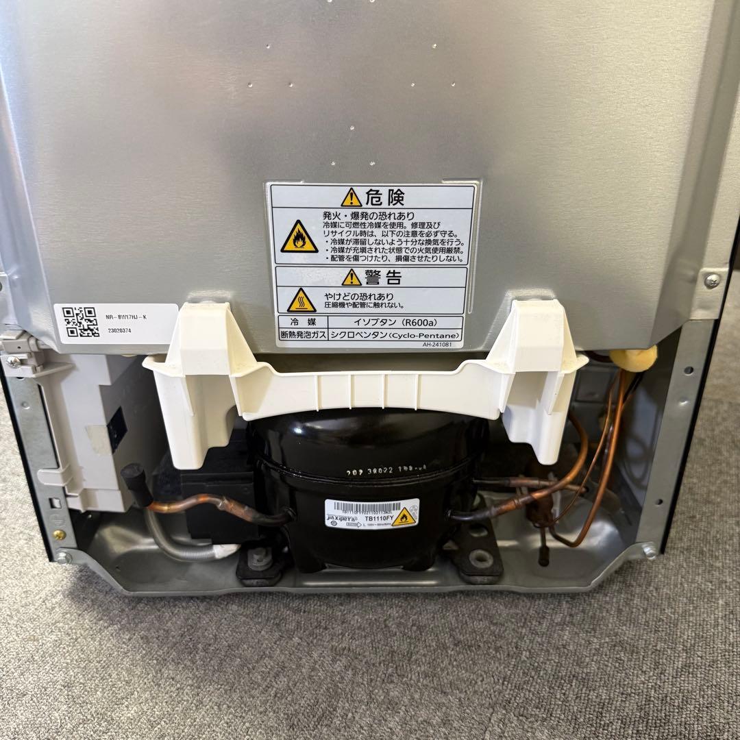 Panasonic 23年製冷凍冷蔵庫　NR-BW17HJ-K
