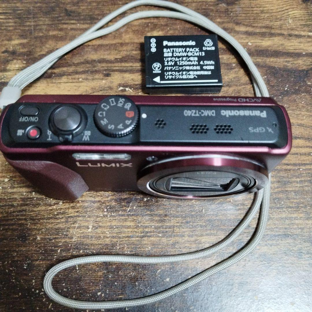 【値下げ！】LUMIX DMC-TZ40 レッド ※動作未確認