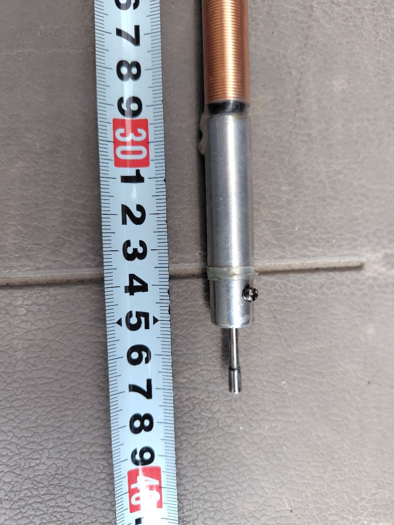28MHz 約38cm ヘリカルアンテナ