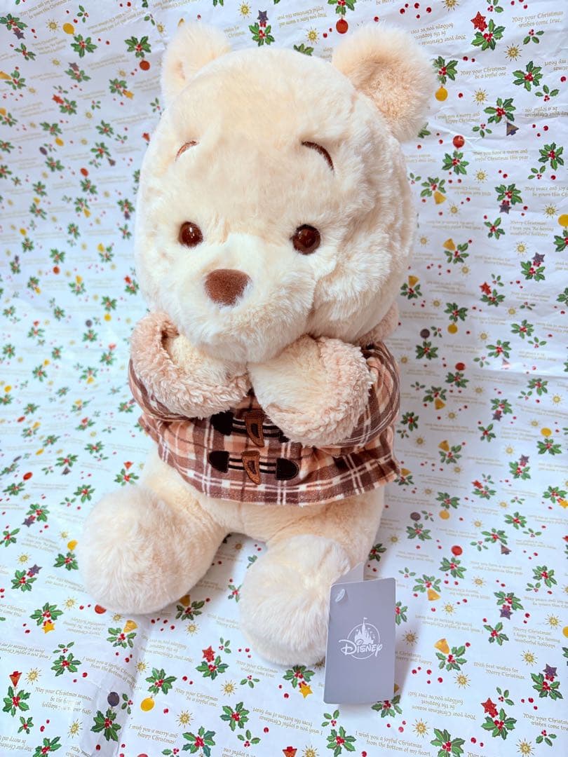 ディズニーストア プーさん ぬいぐるみ ホワイト　M