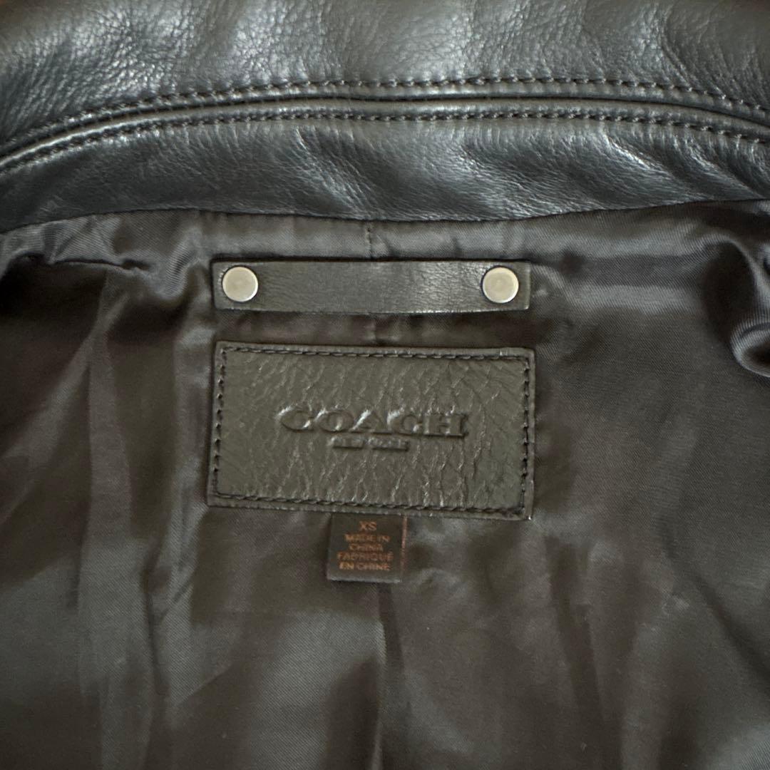 COACH レザージャケット