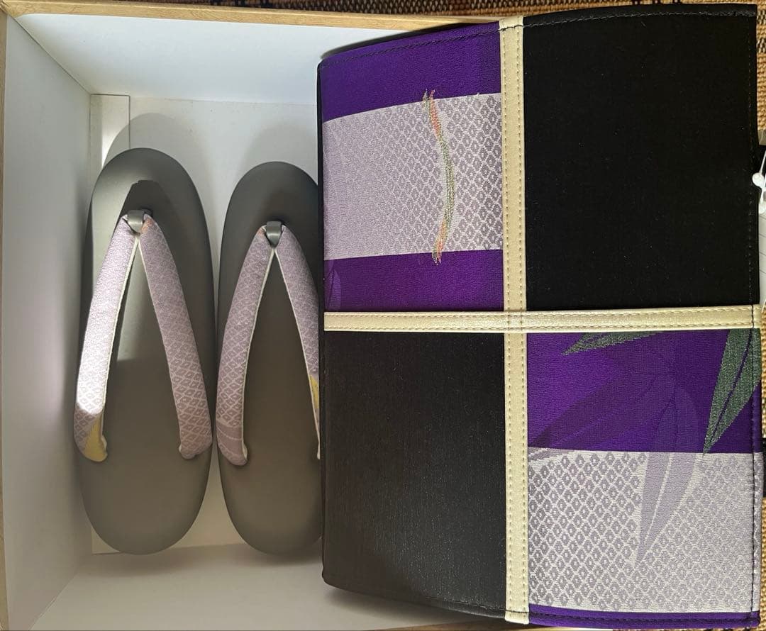 和装用バッグと草履Ｌセット