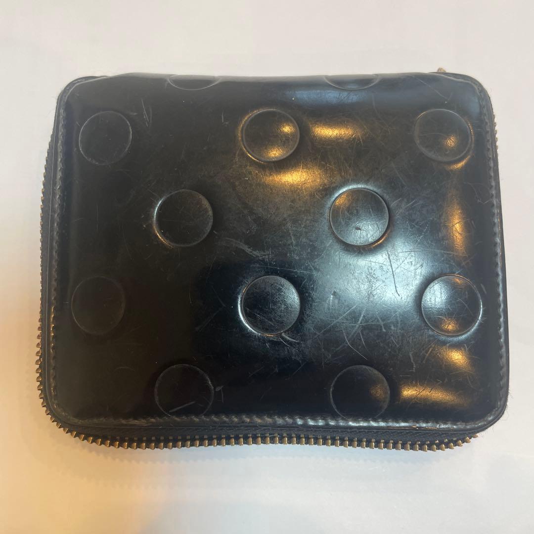 COMME des GARCONS/コムデギャルソン 二つ折り財布 ポルカドット