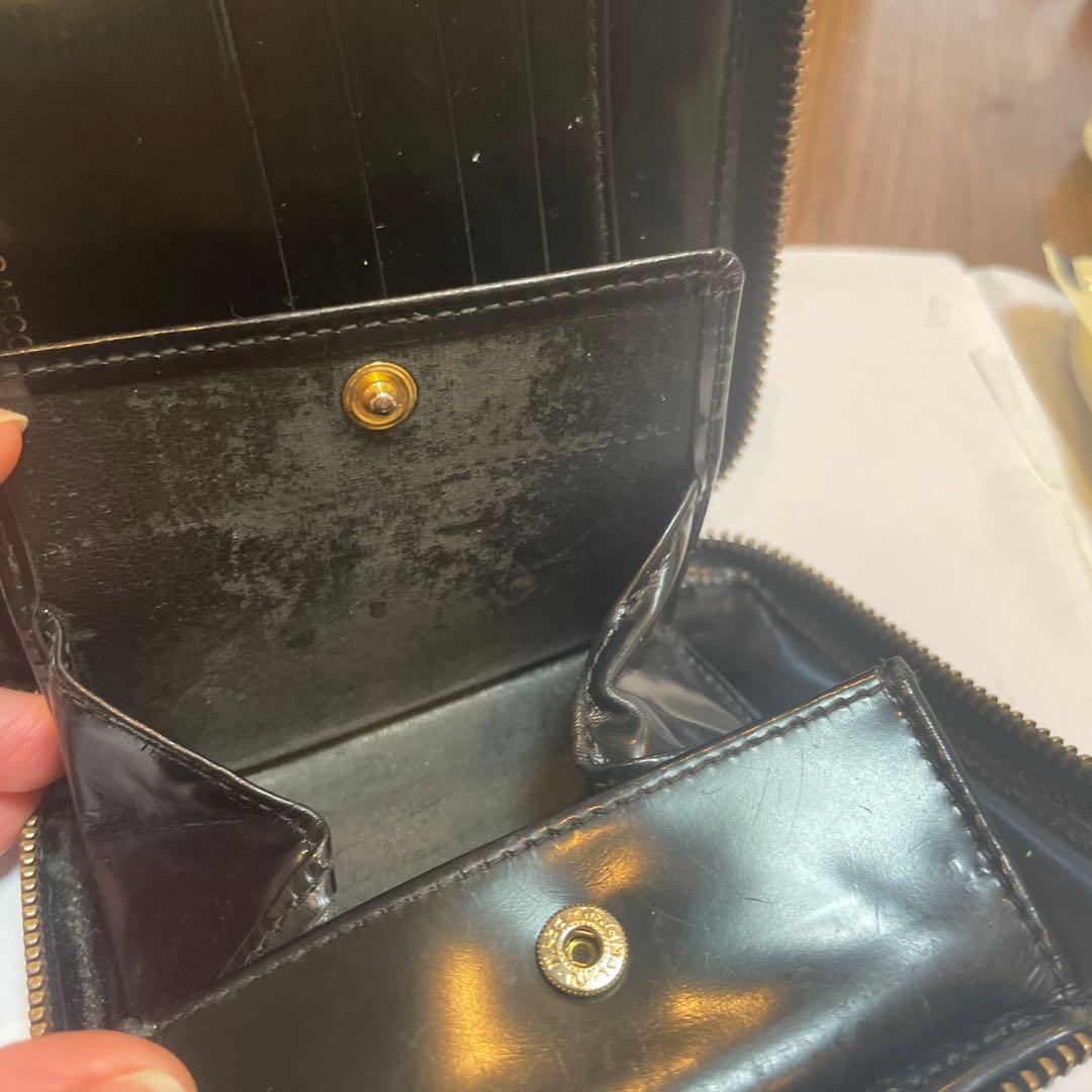 COMME des GARCONS/コムデギャルソン 二つ折り財布 ポルカドット