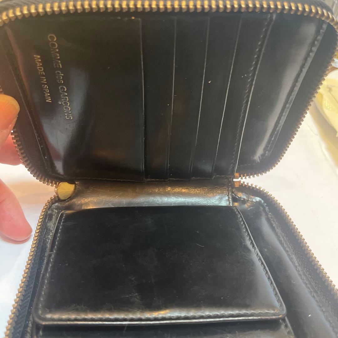 COMME des GARCONS/コムデギャルソン 二つ折り財布 ポルカドット