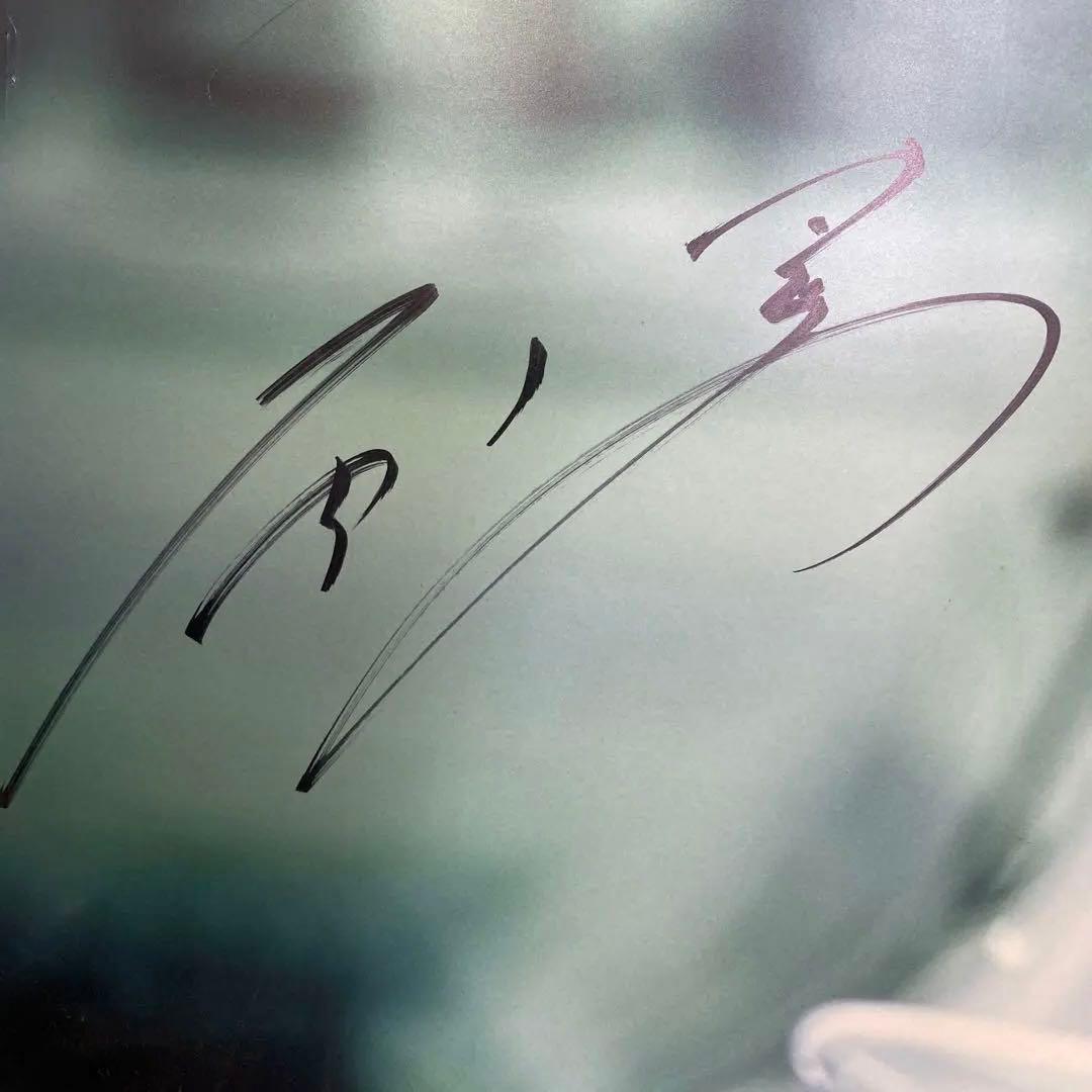 F1レーサー鈴木亜久里 直筆サイン入りパネル　無限ホンダ