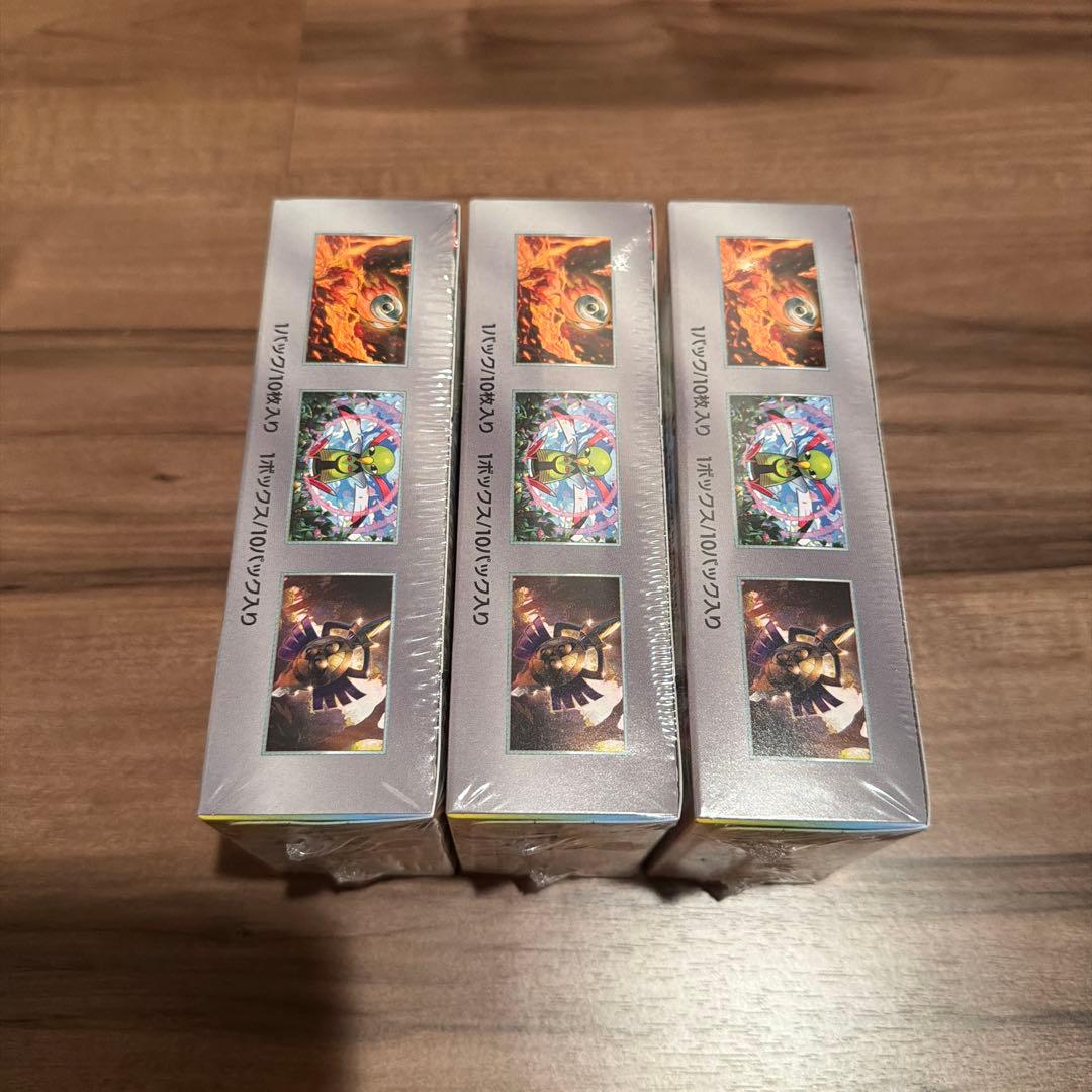 ポケモンカードゲーム テラスタルフェスex BOX 3個セット　シュリンク付