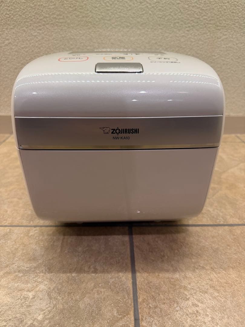 【最上位モデル】象印 炎舞炊き NW-KA10 圧力IH炊飯器 5.5合 白高級