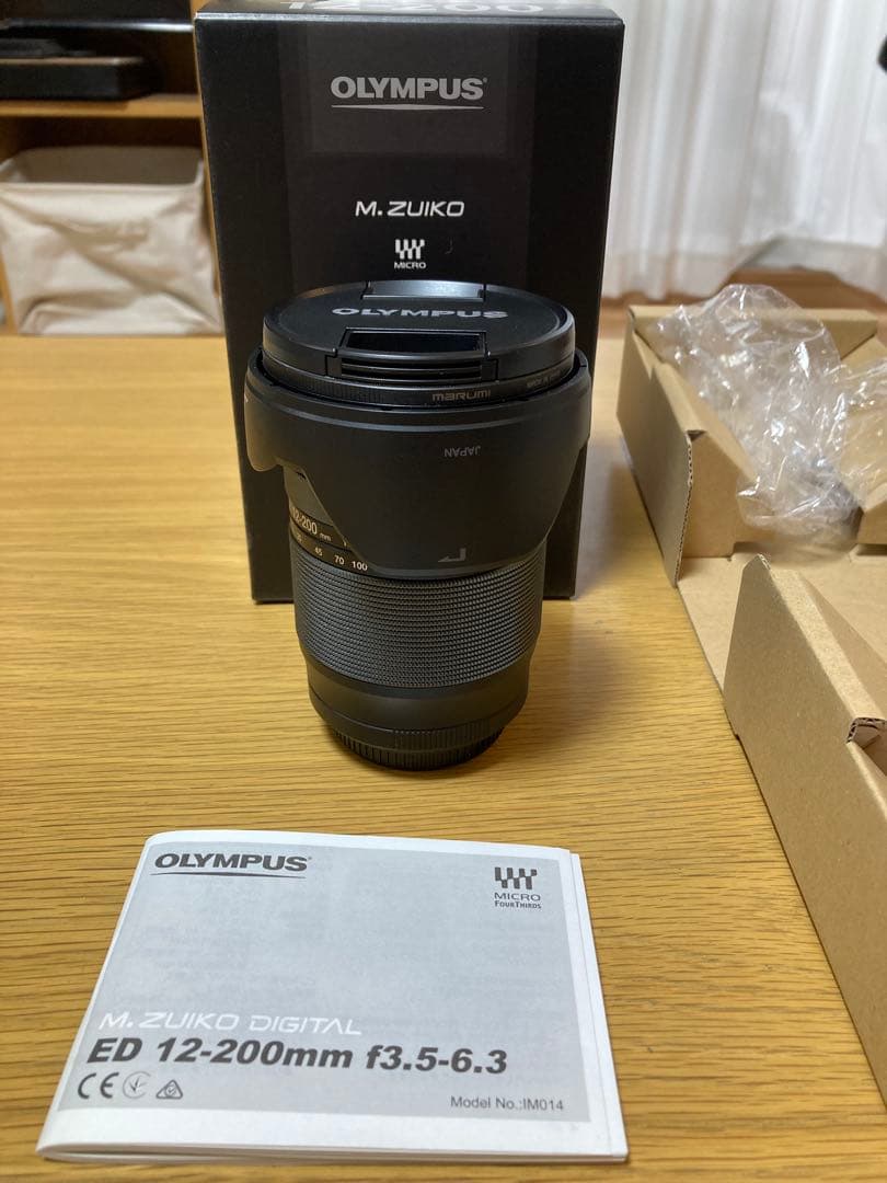 中古品　M.ZUIKO DIGITAL ED 12-200mm F3.5-6.3