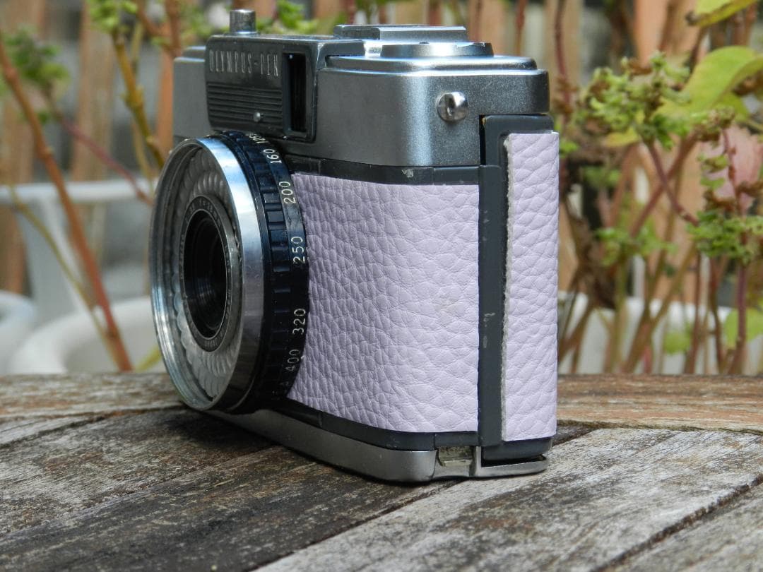極美品　OLYMPUS PEN EE-2 紫 オリジナル　ハーフフレイムカメラ