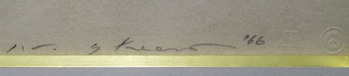 池田満寿夫【私のカリフォルニア】 大版 リトグラフ