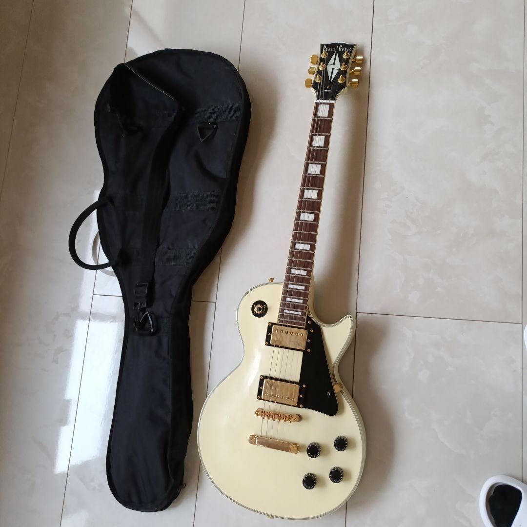 ProtocGenic レスポールスタイル エレキギター アイボリー