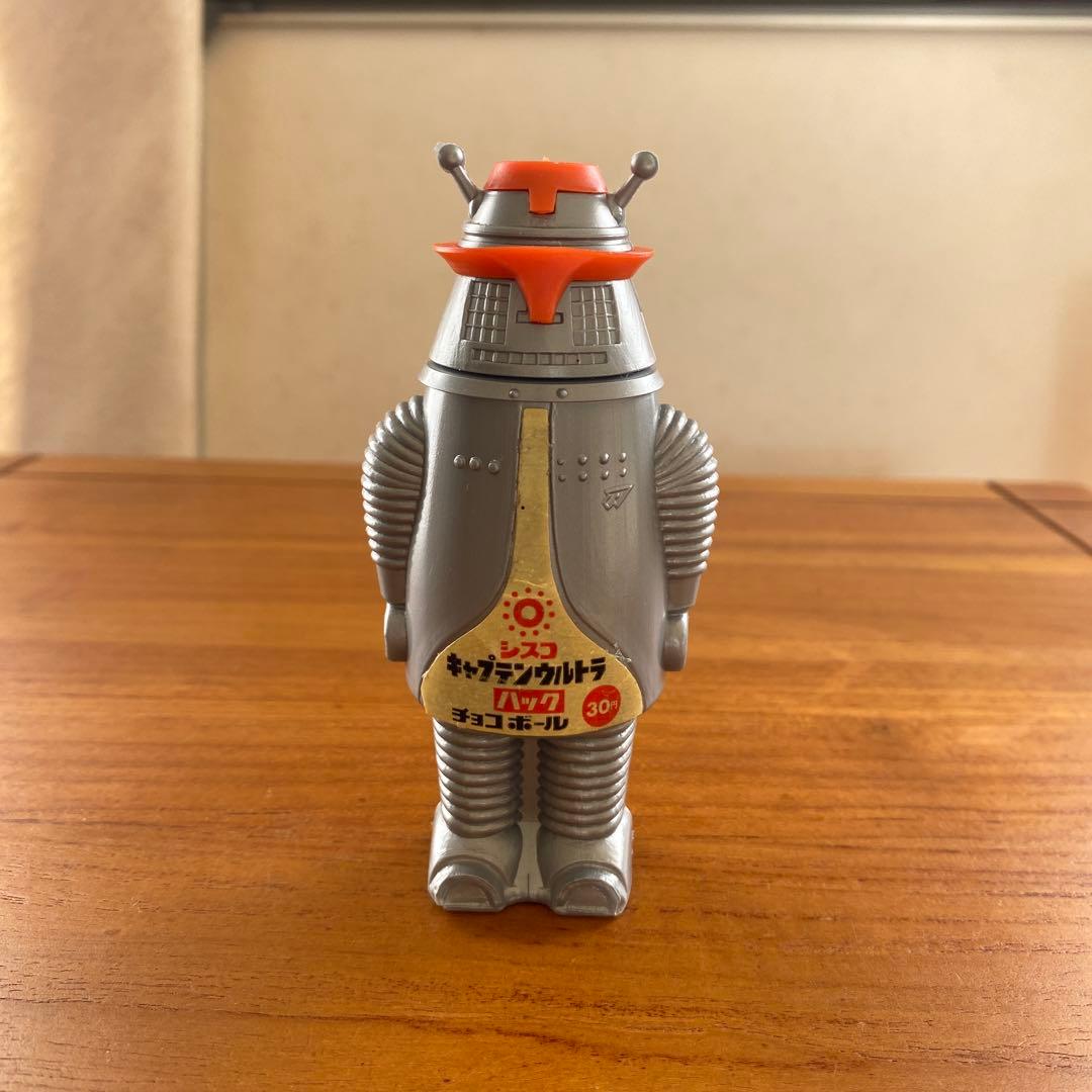 シスコ　チョコボール空容器　キャプテン・ウルトラ ハック　当時物　ウルトラマン