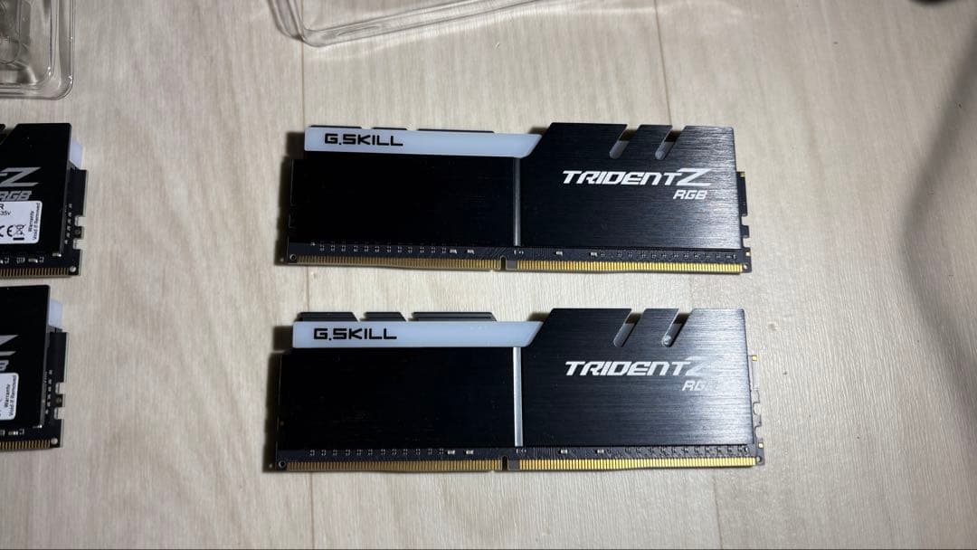 G.SKILL Trident Z RGB DDR4-3600 16GB 4枚