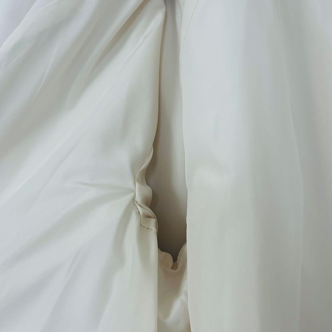 未使用級✨LOUNIE ルーニィ　ノーカラーコート　　38 ウォッシャブル