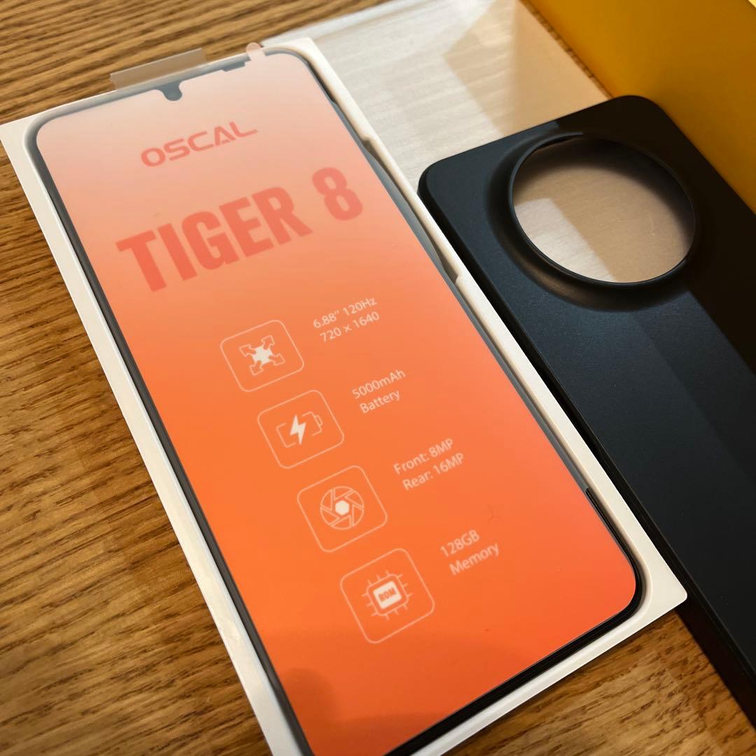 OSCAL Tiger 8 5G SIMフリースマホ