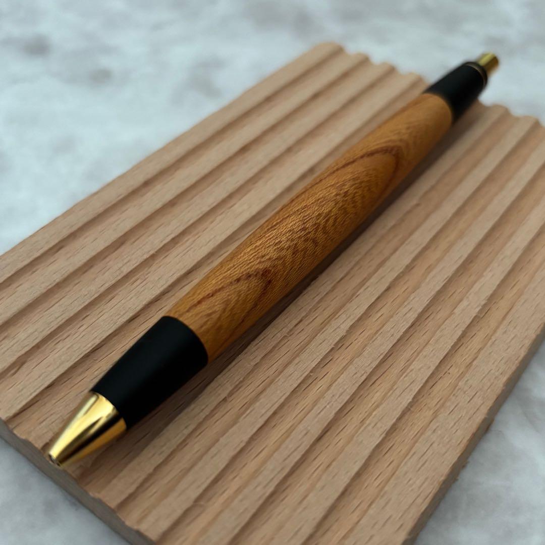 【24時間以内発送】ボナン 欅 シャープペンシル 真鍮