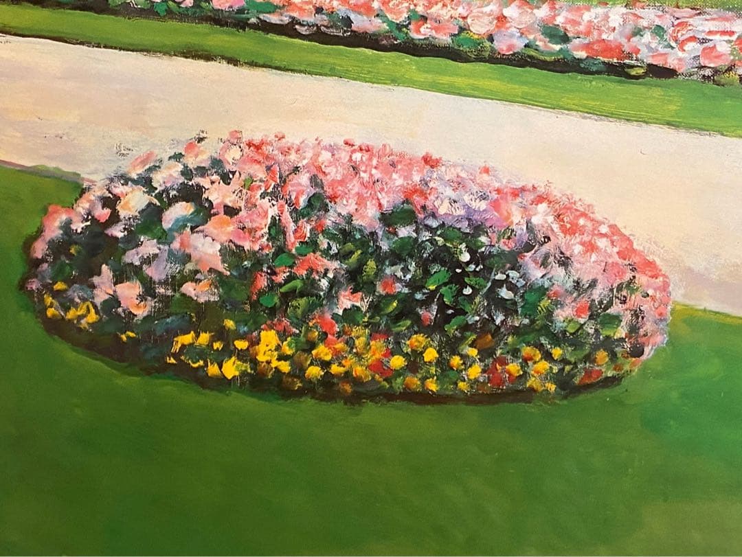 カシニョール 庭園 額縁 アート インテリア