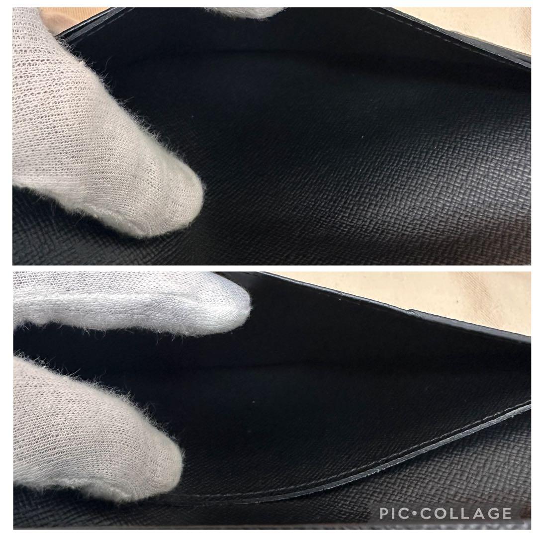 【使用わずか】ルイヴィトン長財布 モノグラム エクリプス ポルトフォイユ・ブラザ