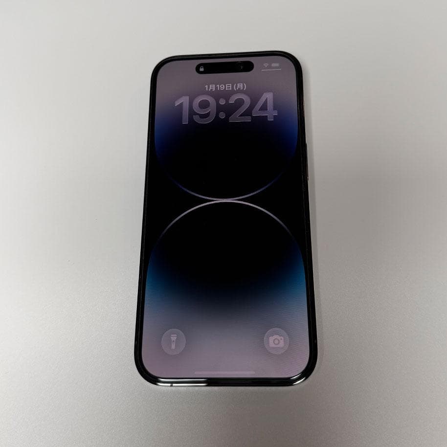 【美品】iPhone 14 Pro 128GB SIMフリー 箱・純正ケーブル付