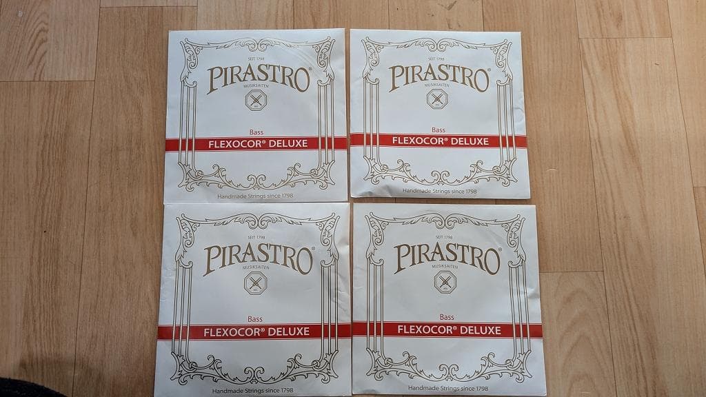ピラスロ コントラバス弦 フレクソコア デラックス（ソロ弦.E.H.Fis）