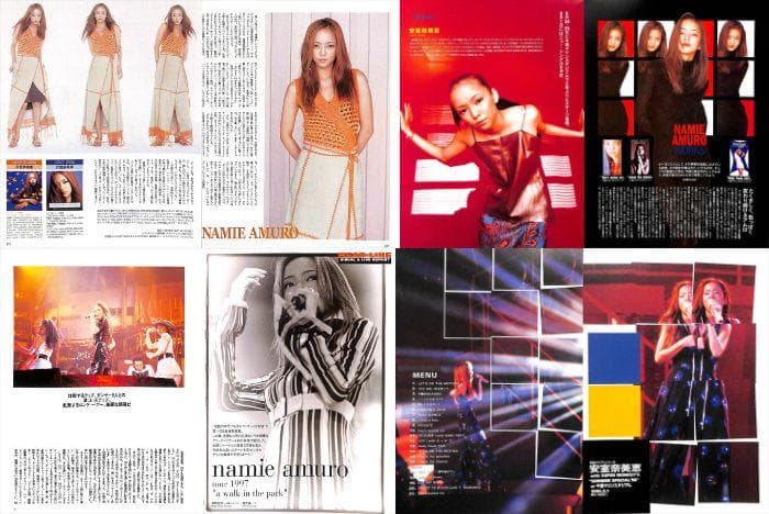 安室奈美恵 雑誌 切り抜き 150P ◆貴重！ほぼページ欠けなし