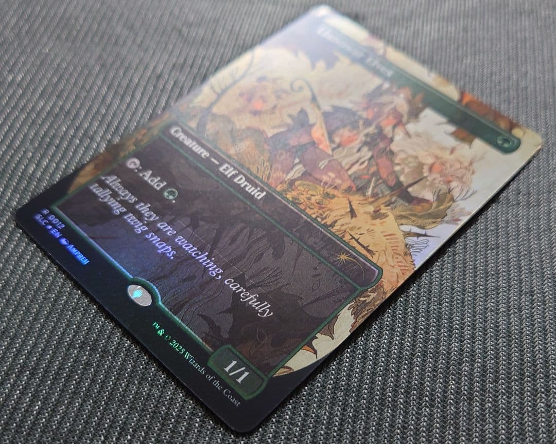 mtg ２枚セット フルアート FOIL ラノワールのエルフ slc sld