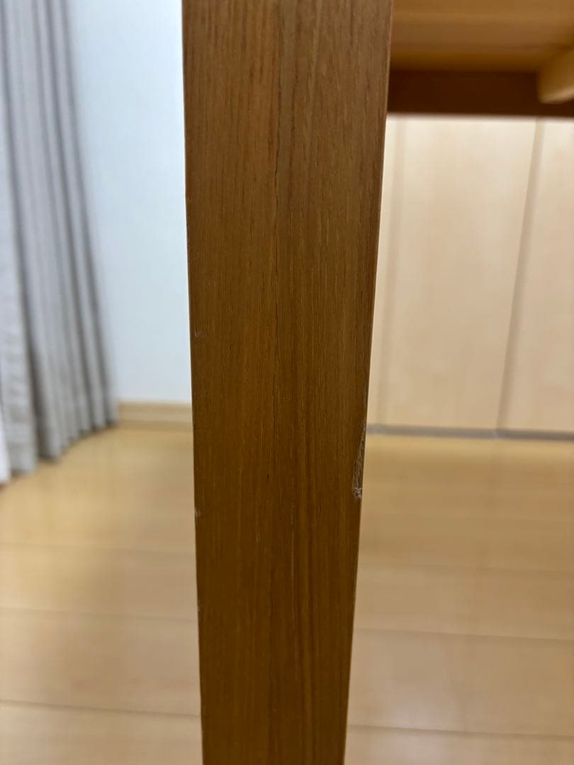 無印良品　タモ材　ダイニングテーブル