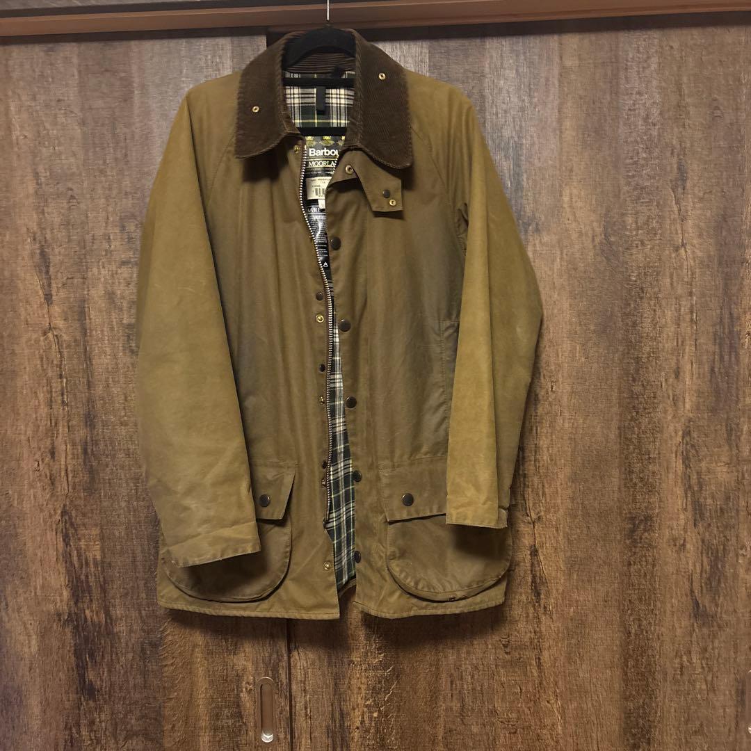 Barbour Moorland Jacket C12/107cm オリーブ