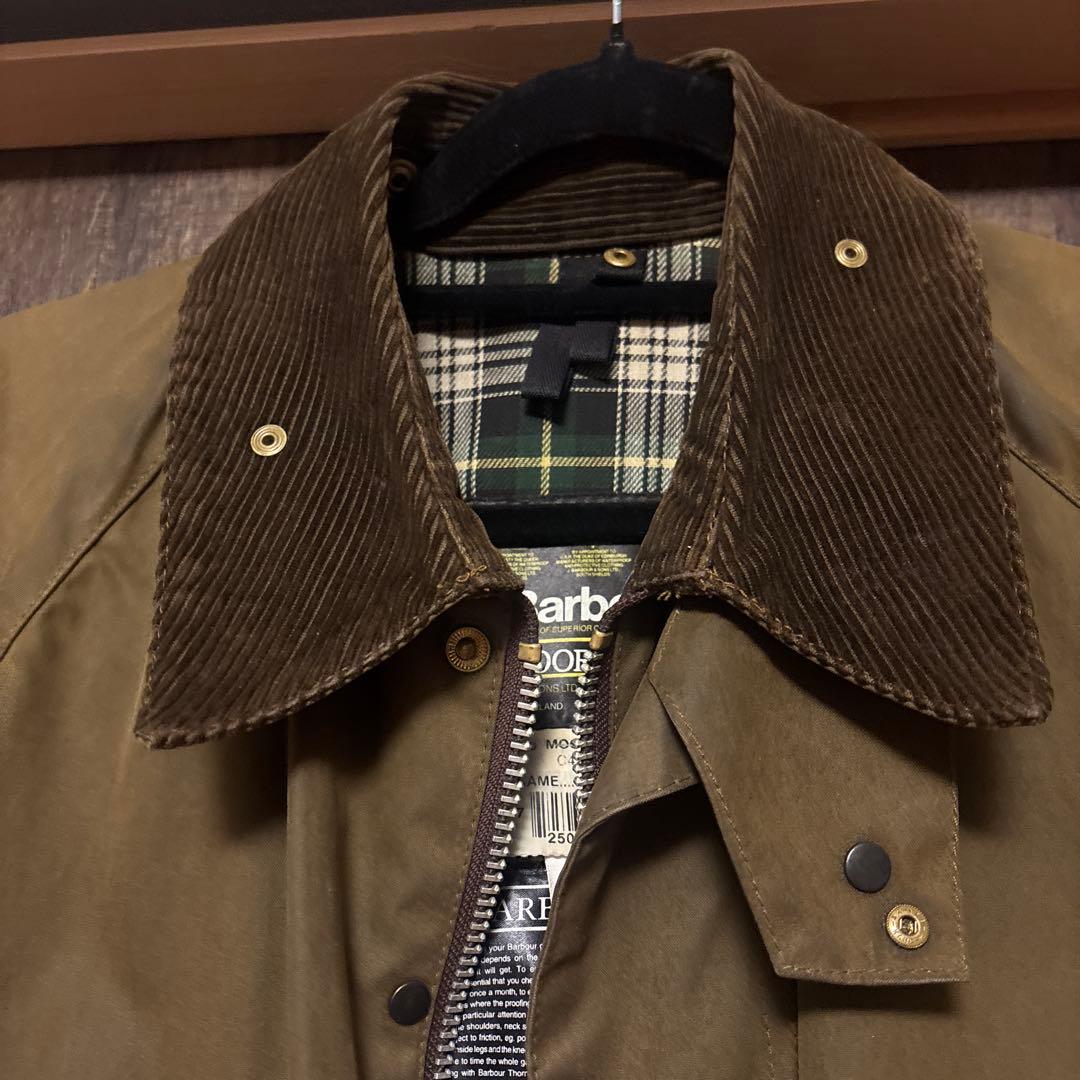 Barbour Moorland Jacket C12/107cm オリーブ