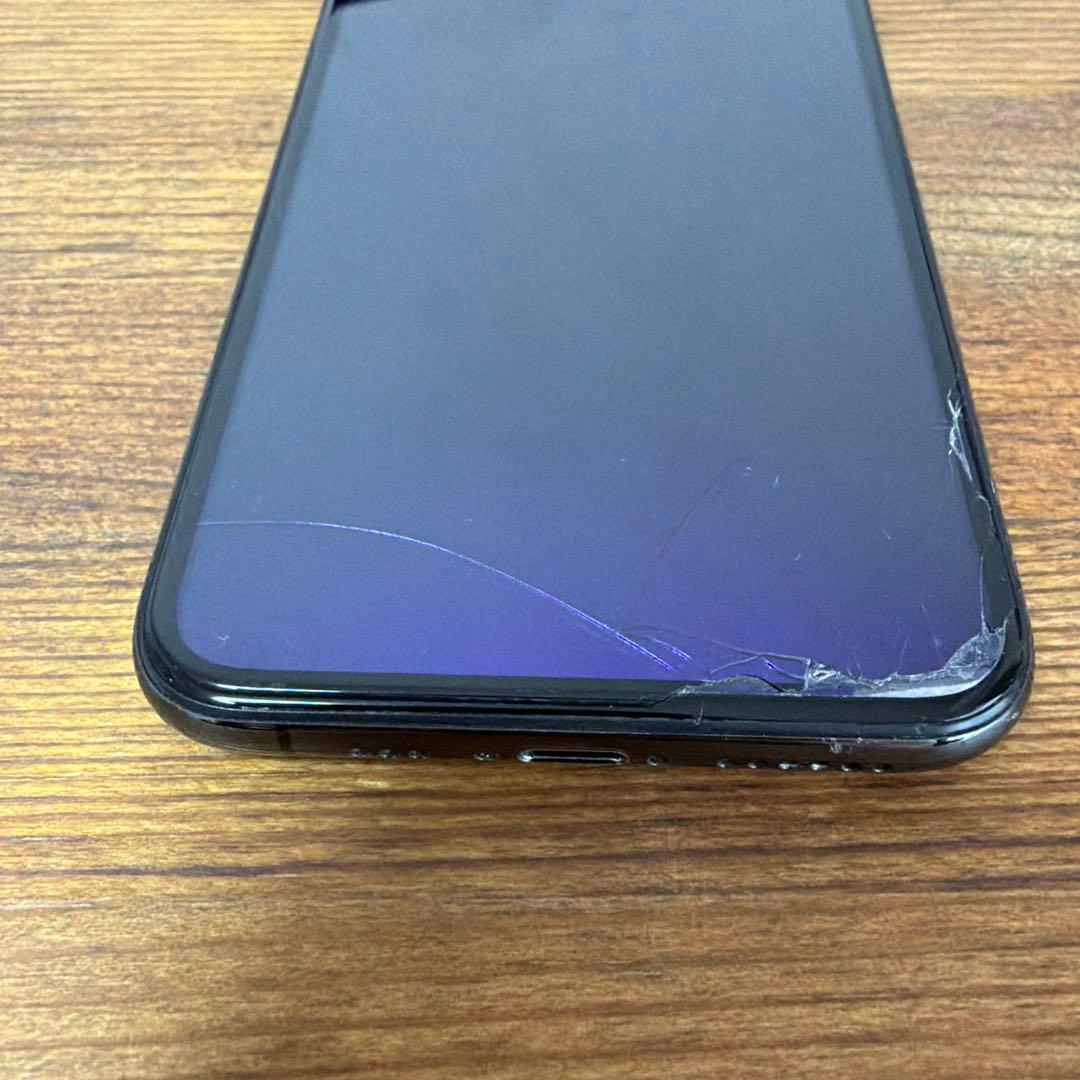 iPhone XS スペースグレ 64GB SIMフリー　純正充電器 イアフォン