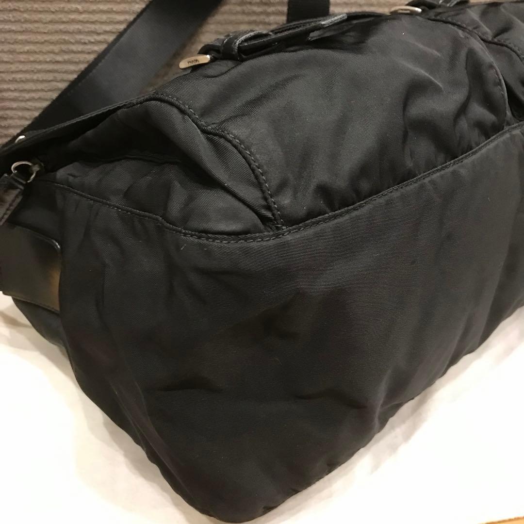 PRADA プラダ メッセンジャーバッグ ナイロン ブラック