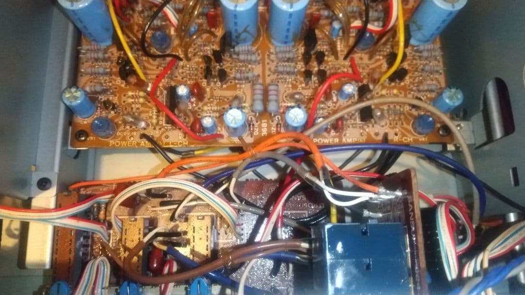 SANSUI AU-D607F EXTRA ステレオプリメインアンプ メンテ済み