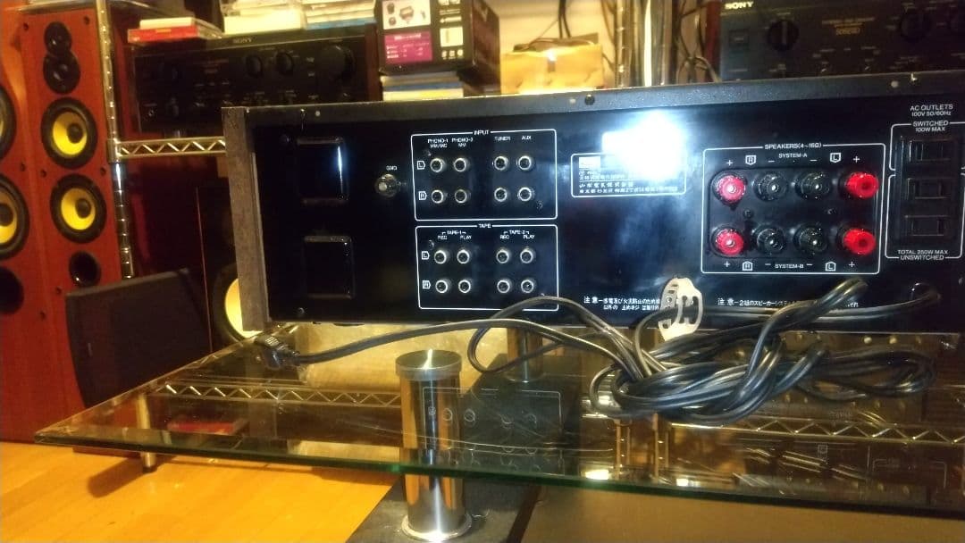 SANSUI AU-D607F EXTRA ステレオプリメインアンプ メンテ済み