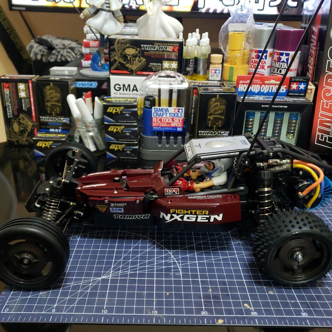 タミヤ 2025 DT04 ファイターネクスジェン カスタム ブラシレスセット③