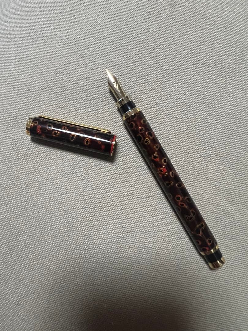新品未使用品 VALENTINO田中屋 漆器 津軽塗り高級万年筆