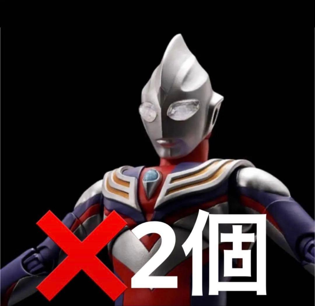 2個　S.H.Figuarts　真骨彫製法　ウルトラマンティガ　マルチタイプ