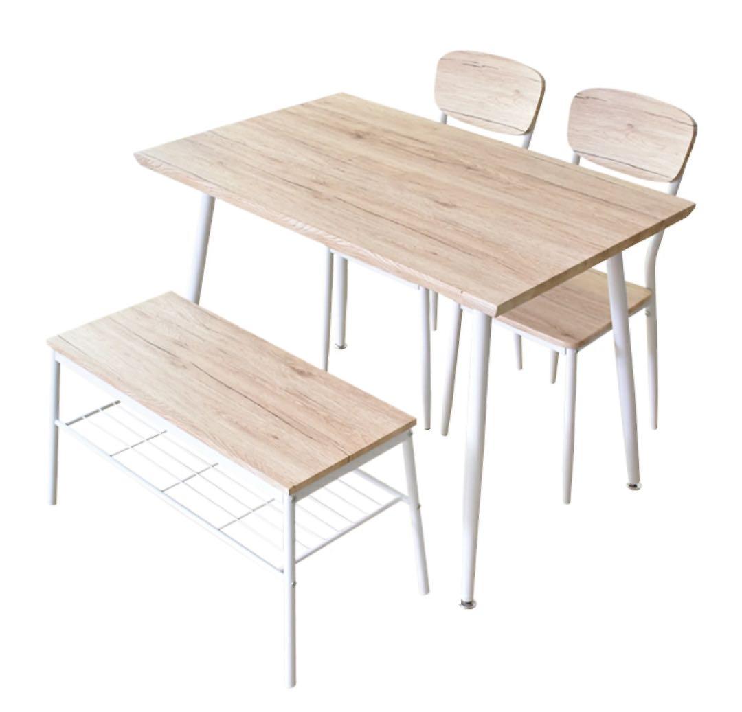 【引き取り限定 佐賀】ダイニングテーブル セット ４人掛け ナチュラル 北欧